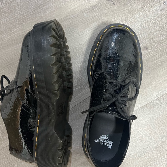 Dr. Martens Black Platform Shoes - Picture 5 of 7